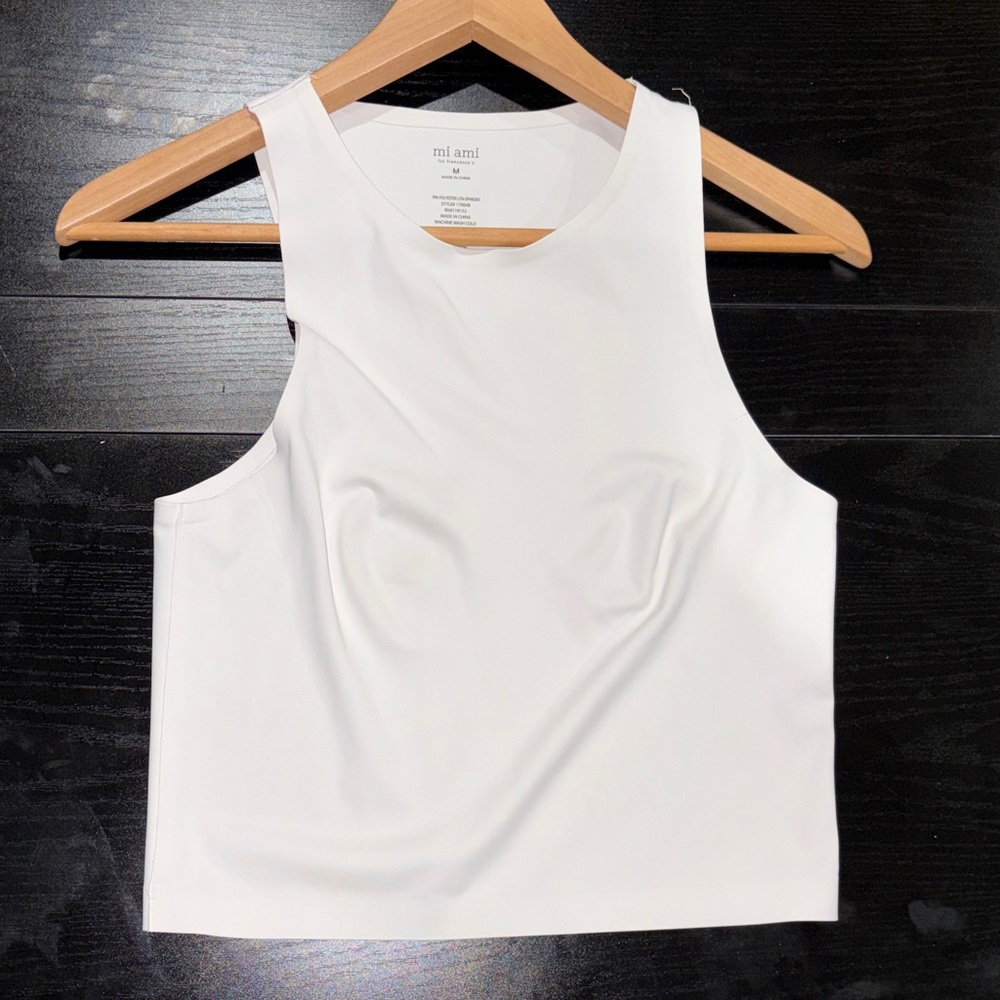 Miami White Tank Top